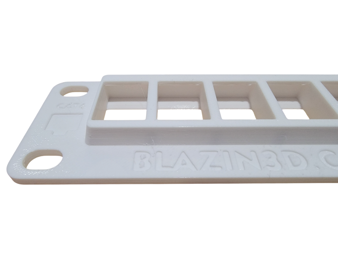 Blazin3D 12 Port Mini Patch Panel for 10" Network Racks and Homelabs 1U