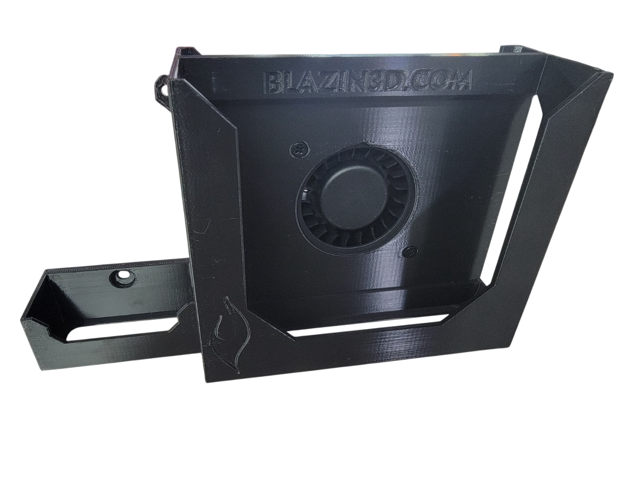 Wall Mount with Fan and PSU Holder for Unifi Cloud Gateway Max UCG-MAX