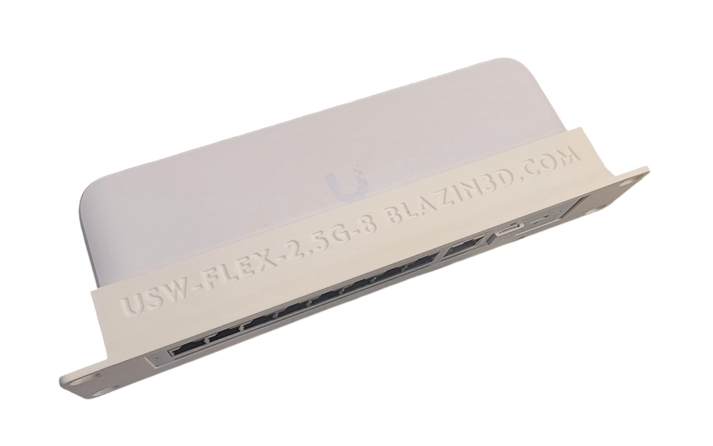 Blazin3D 10-inch Network Rack Mount for Ubiquiti Flex 2.5G Switch, Front Cable Management