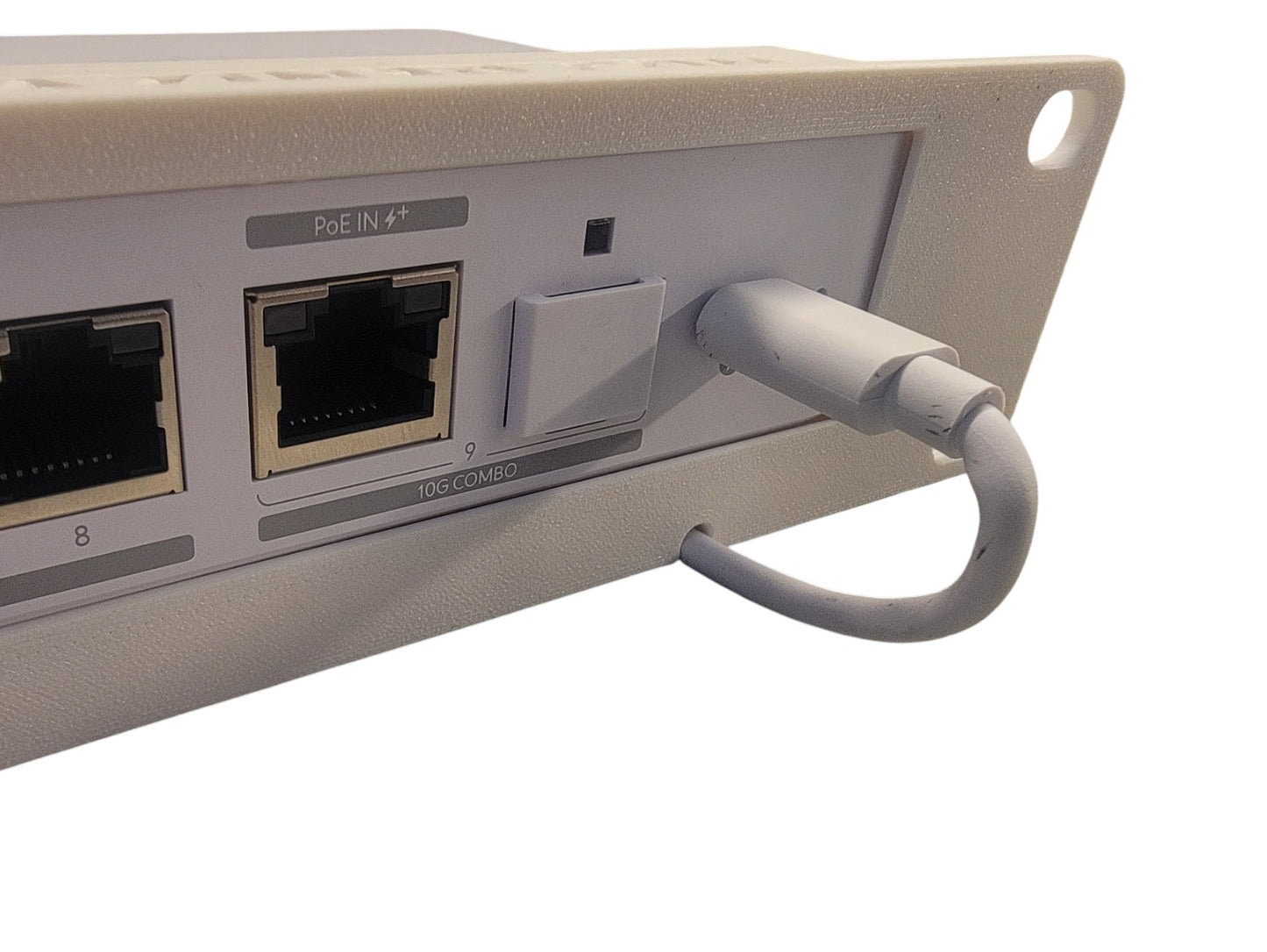 Blazin3D 10-inch Network Rack Mount for Ubiquiti Flex 2.5G Switch, Front Cable Management