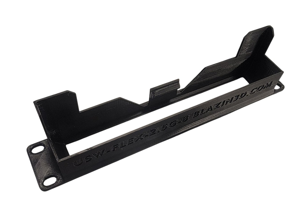 Blazin3D 10-inch Network Rack Mount for Ubiquiti Flex 2.5G Switch, Front Cable Management