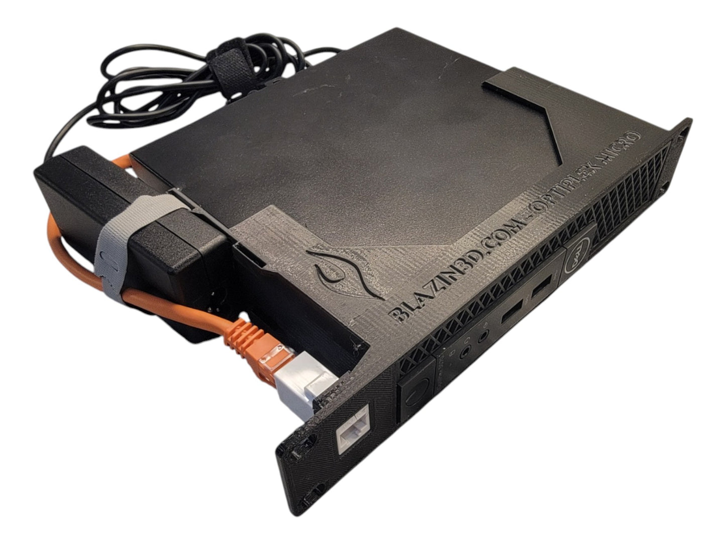 10 inch 1U Network Rack Mount for Dell OptiPlex Micro Form Factor Case, Front Access Network Connection