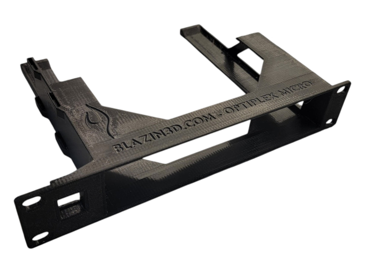 10 inch 1U Network Rack Mount for Dell OptiPlex Micro Form Factor Case, Front Access Network Connection