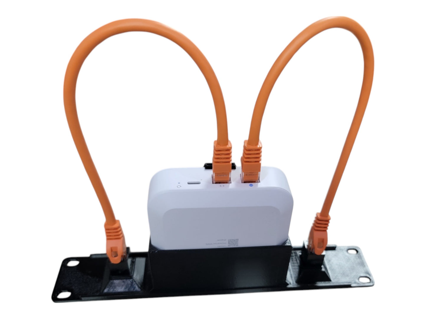 10-inch 1U Rack Mount for Unifi Express UX-US, Network Gateway Mounting Bracket, CAT6 Cables Included