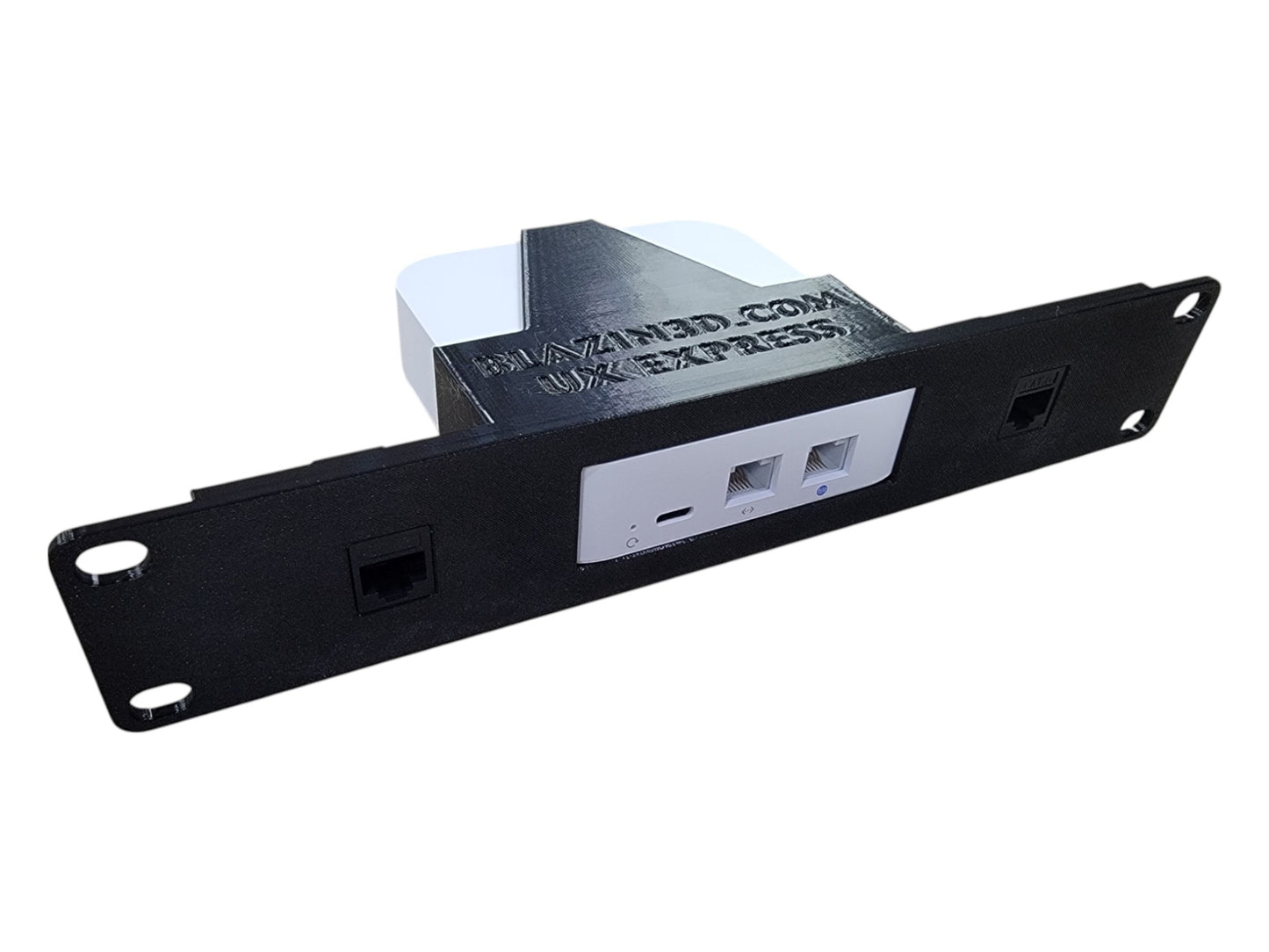 10-inch 1U Rack Mount for Ubiquiti Gateway Lite UXG-Lite, Network Gateway Mounting Bracket, CAT6 Cables Included