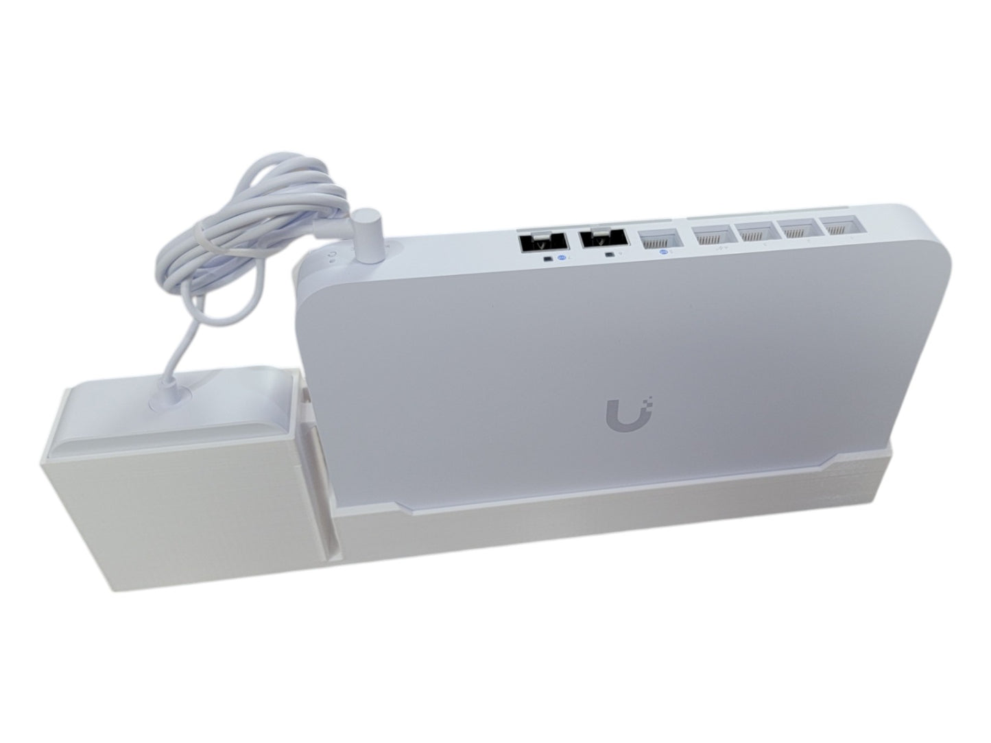 Wall Mount for Unifi Gateway Fiber and Cloud Gateway Fiber, Compatible with UCG-Fiber and UXG-Fiber