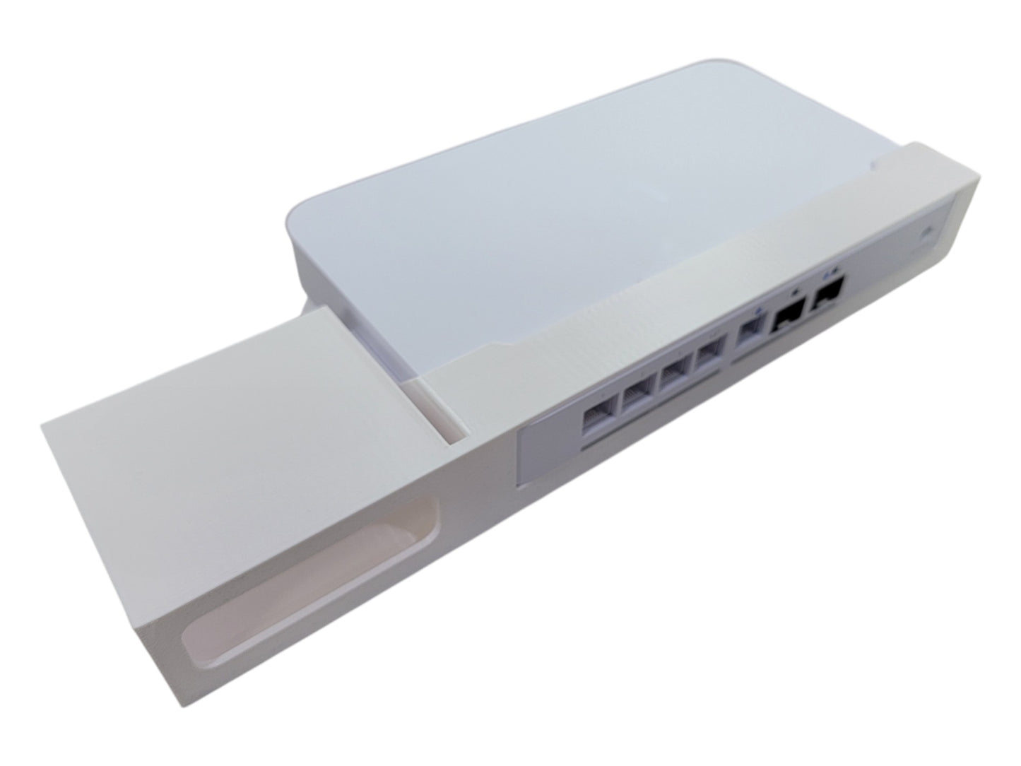 Wall Mount for Unifi Gateway Fiber and Cloud Gateway Fiber, Compatible with UCG-Fiber and UXG-Fiber