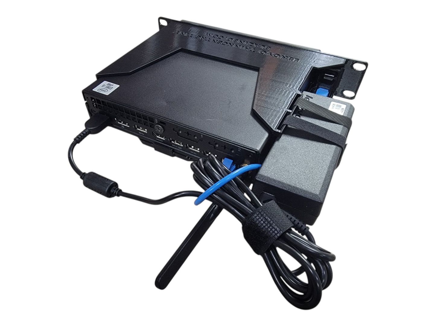 Blazin3D 10-inch Rack Mount for Lenovo ThinkCentre Tiny PC, Compatible with M75q M90q M920q M720q M910q M710q M700 Series