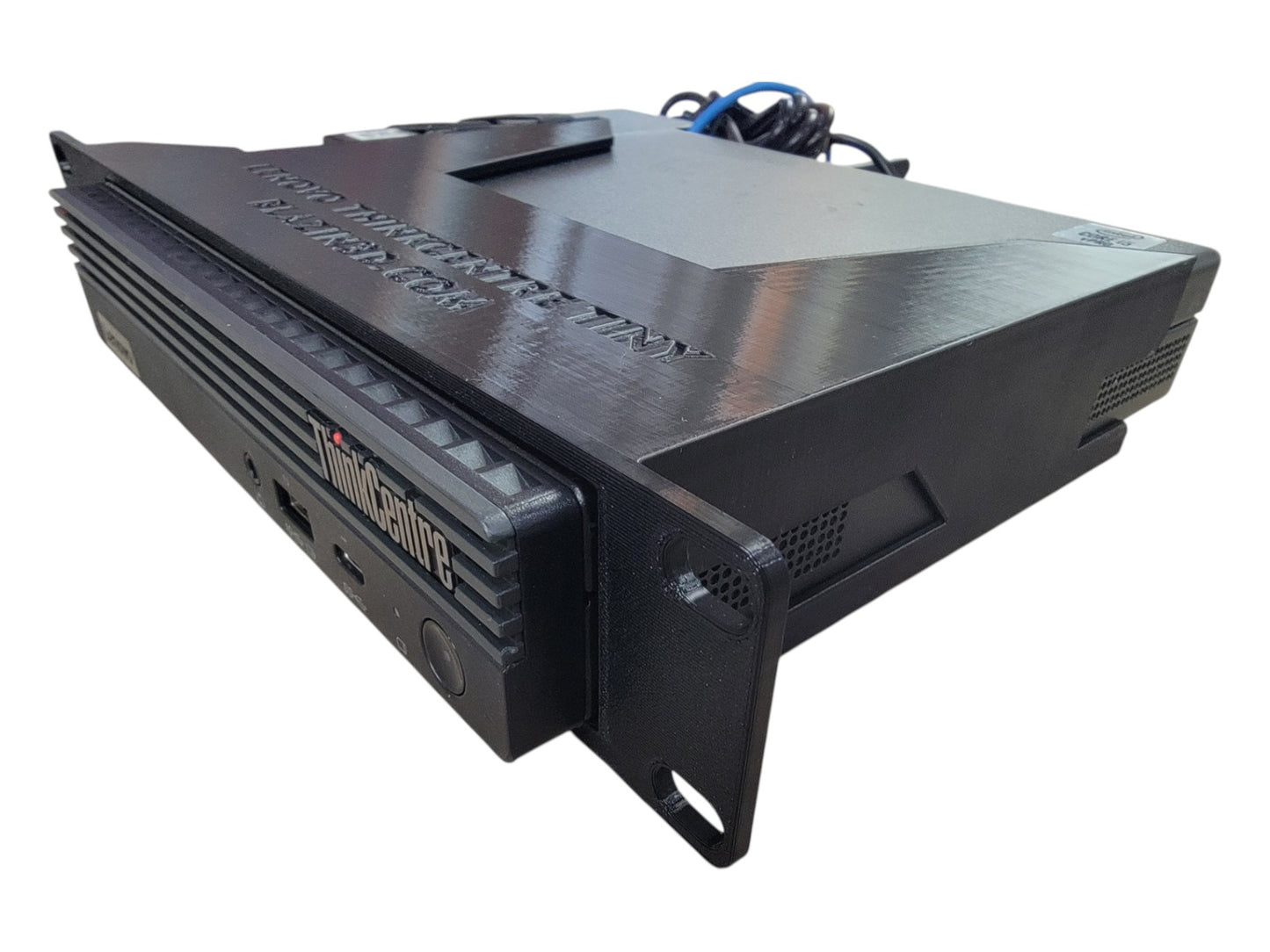 Blazin3D 10-inch Rack Mount for Lenovo ThinkCentre Tiny PC, Compatible with M75q M90q M920q M720q M910q M710q M700 Series