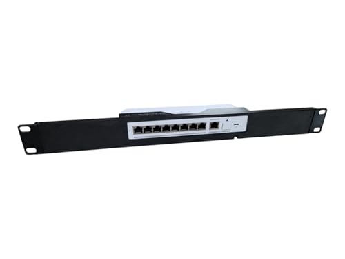 19-inch Network Rack Mount for Ubiquiti USW-Flex-2.5G-8-POE Switch, 1U Height