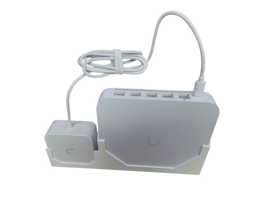 Wall Mount with PSU Holder for Unifi Cloud Gateway Max UCG-MAX