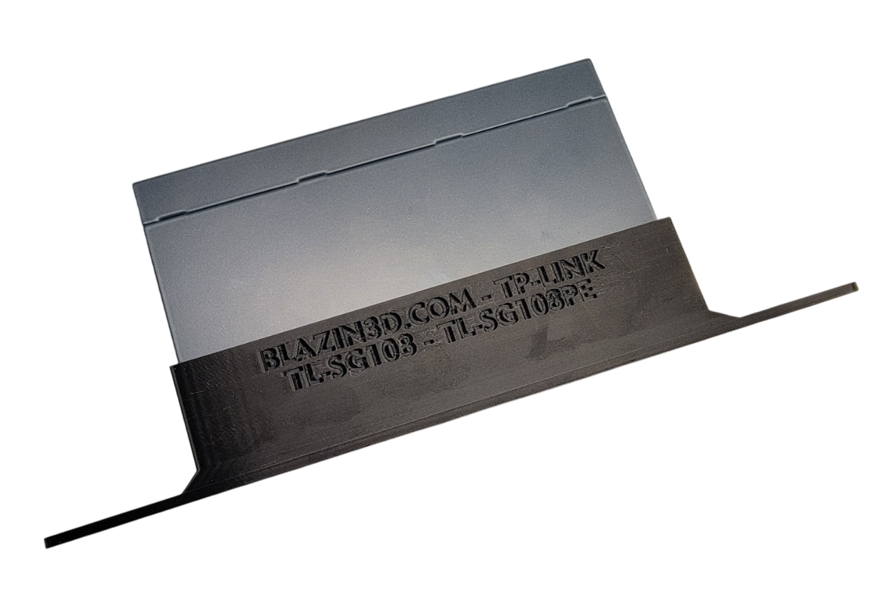 10 Inch 1U Network Rack Mount for TP-Link TL-SG108PE, 8 Port Gigabit PoE Switch