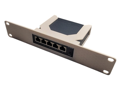 10" 1U Network Rack Mount for TP-Link TL-SG105S-M2 5-Port Multi-Gigabit 2.5G Ethernet Switch 100mm