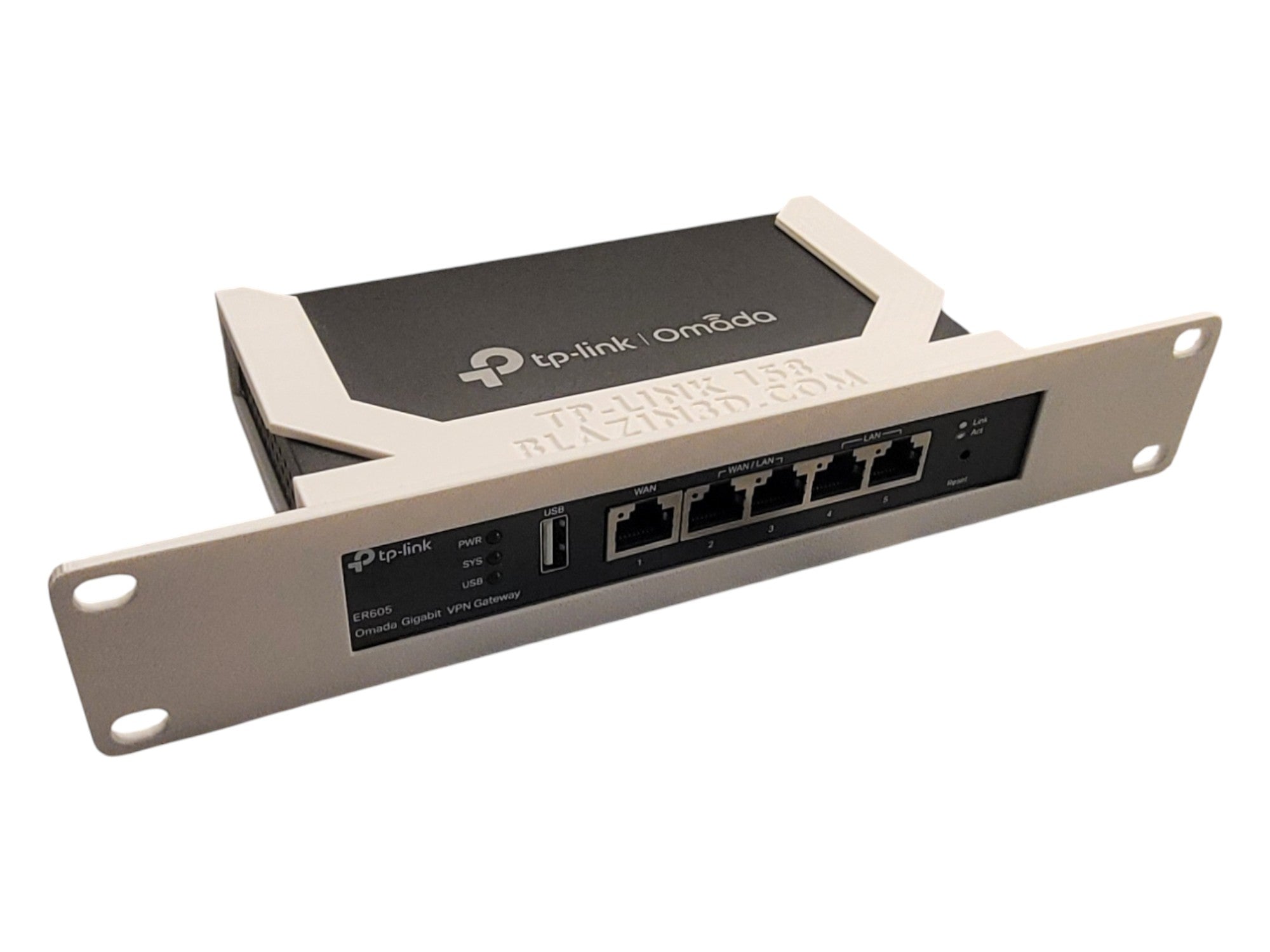 10 inch 1U Network Rack Mount for TP-Link ER605 V2 Wired Gigabit VPN R ...