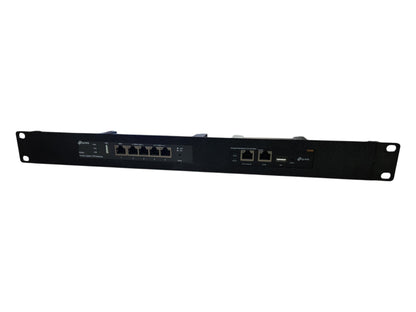 Network Rack Mount, 19 inch 1U, for TP-Link ER605 V2 VPN Router and OC200 Omada Controller