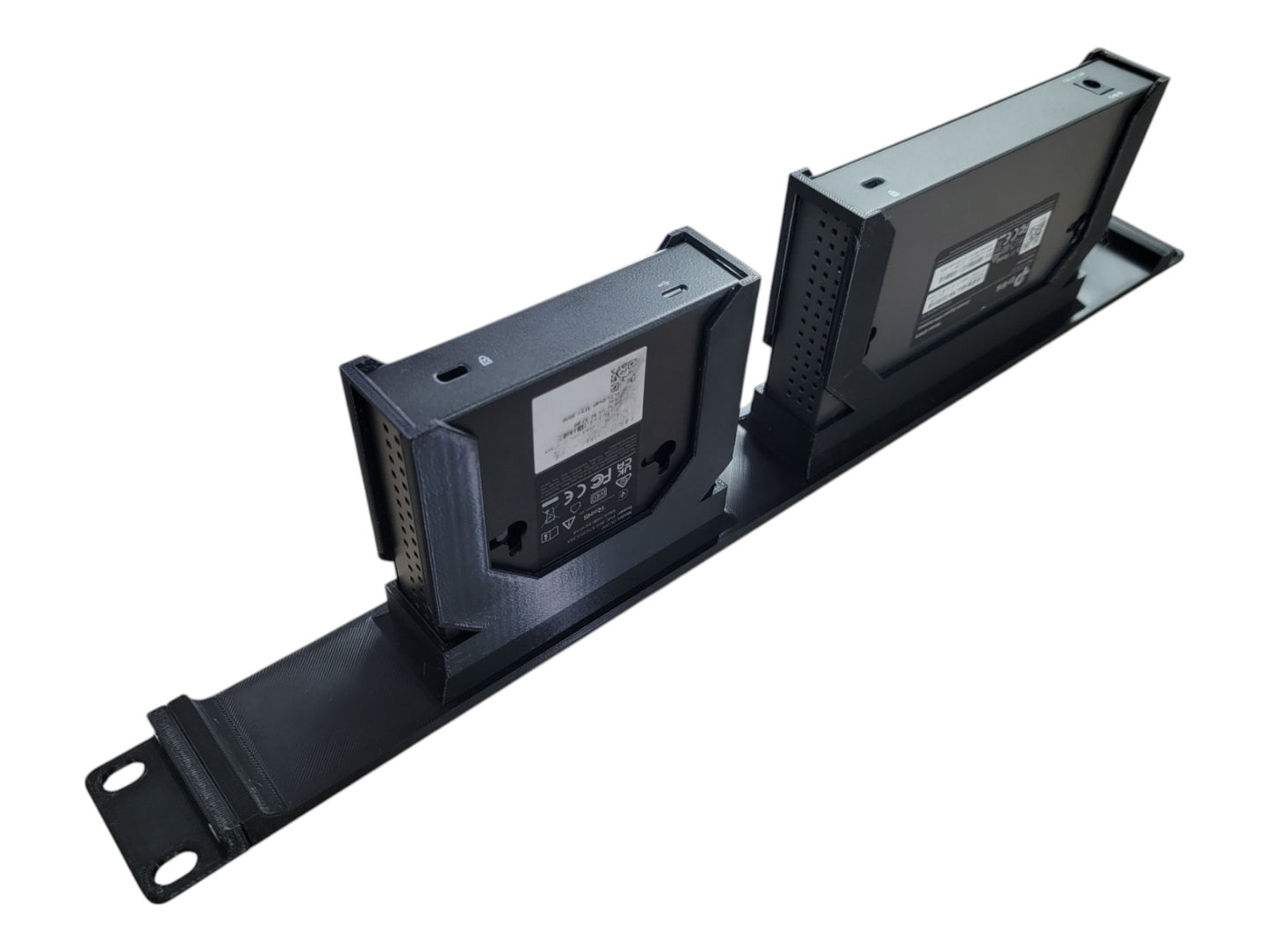 Network Rack Mount, 19 inch 1U, for TP-Link ER605 V2 VPN Router and OC200 Omada Controller