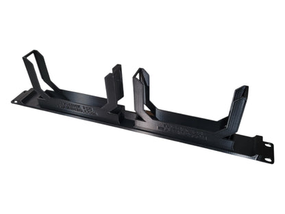 Network Rack Mount, 19 inch 1U, for TP-Link ER605 V2 VPN Router and TP-Link TL-SG108S 8 Port Gigabit Ethernet Switch 158MM