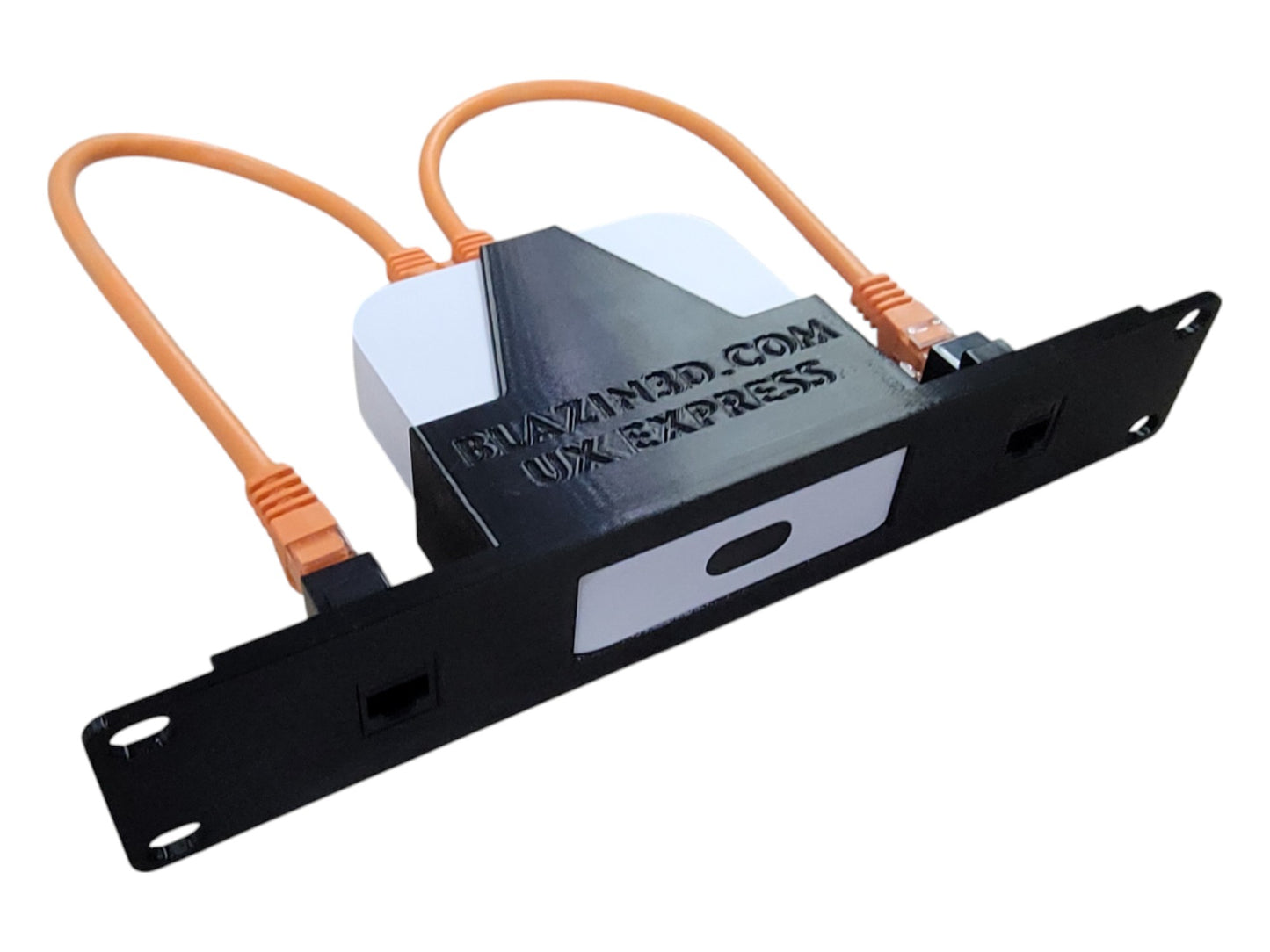 10-inch 1U Rack Mount for Ubiquiti Gateway Lite UXG-Lite, Network Gateway Mounting Bracket, CAT6 Cables Included
