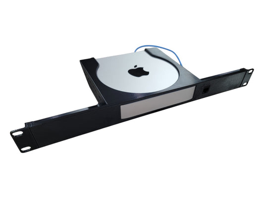 19-Inch Rack Mount for Apple Mac mini M2 M1 2011-2023 1U, Front Network Port with Keystone and Cable Included