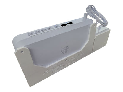 Wall Mount for Unifi Gateway Fiber and Cloud Gateway Fiber, Compatible with UCG-Fiber and UXG-Fiber