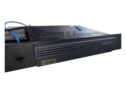19-inch Rack Mount for Lenovo ThinkCentre Tiny PC, M75Q M80Q M90Q Series, Front Network Access