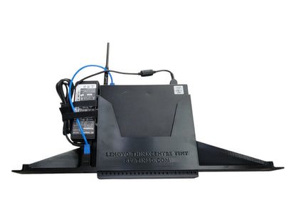 19-inch Rack Mount for Lenovo ThinkCentre Tiny PC, M75Q M80Q M90Q Series, Front Network Access