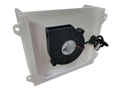 Wall Mount with Fan for Unifi UCG-Ultra Ubiquiti Cloud Gateway Ultra