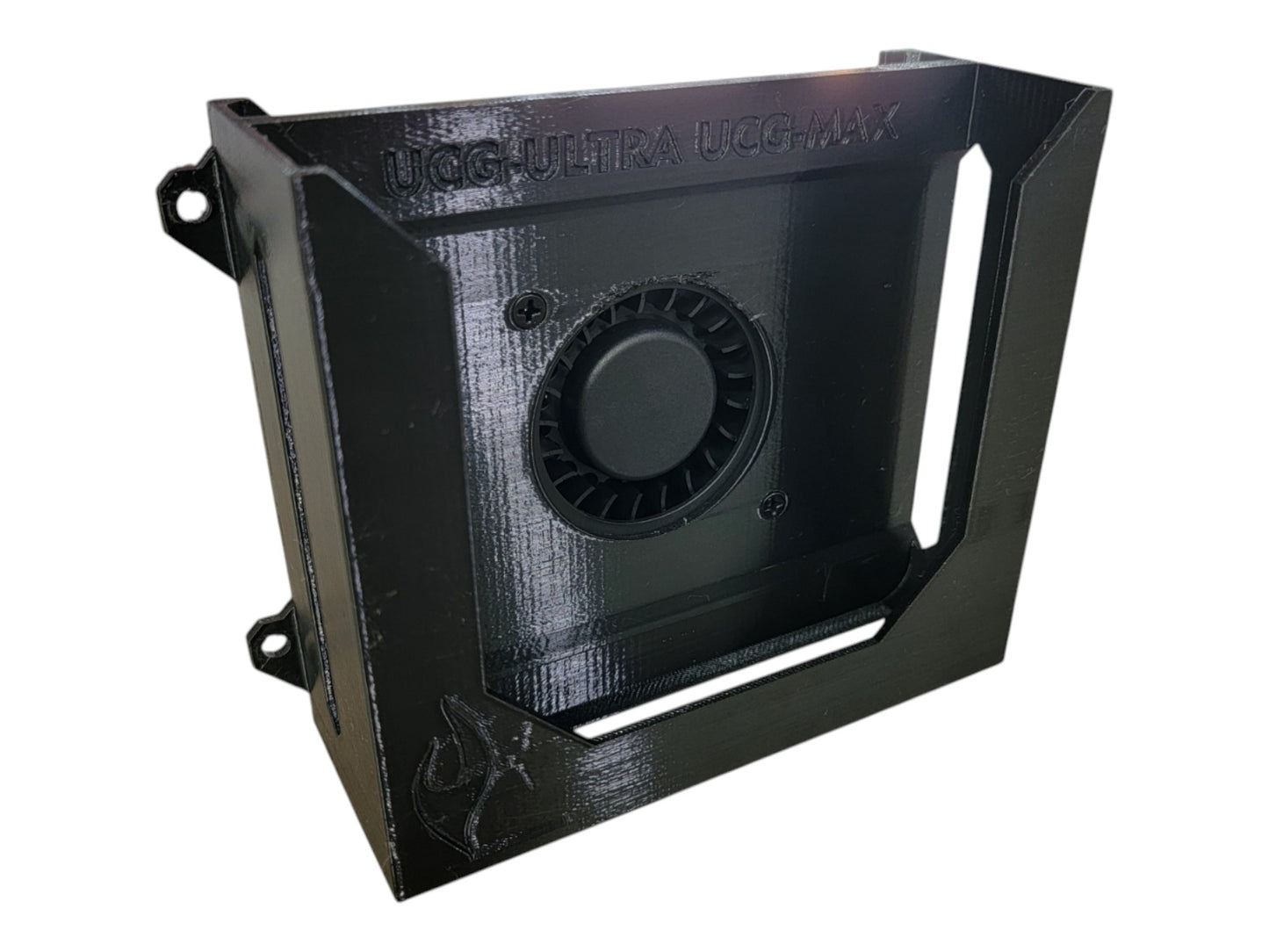 Wall Mount with Fan for Unifi UCG-Ultra Ubiquiti Cloud Gateway Ultra