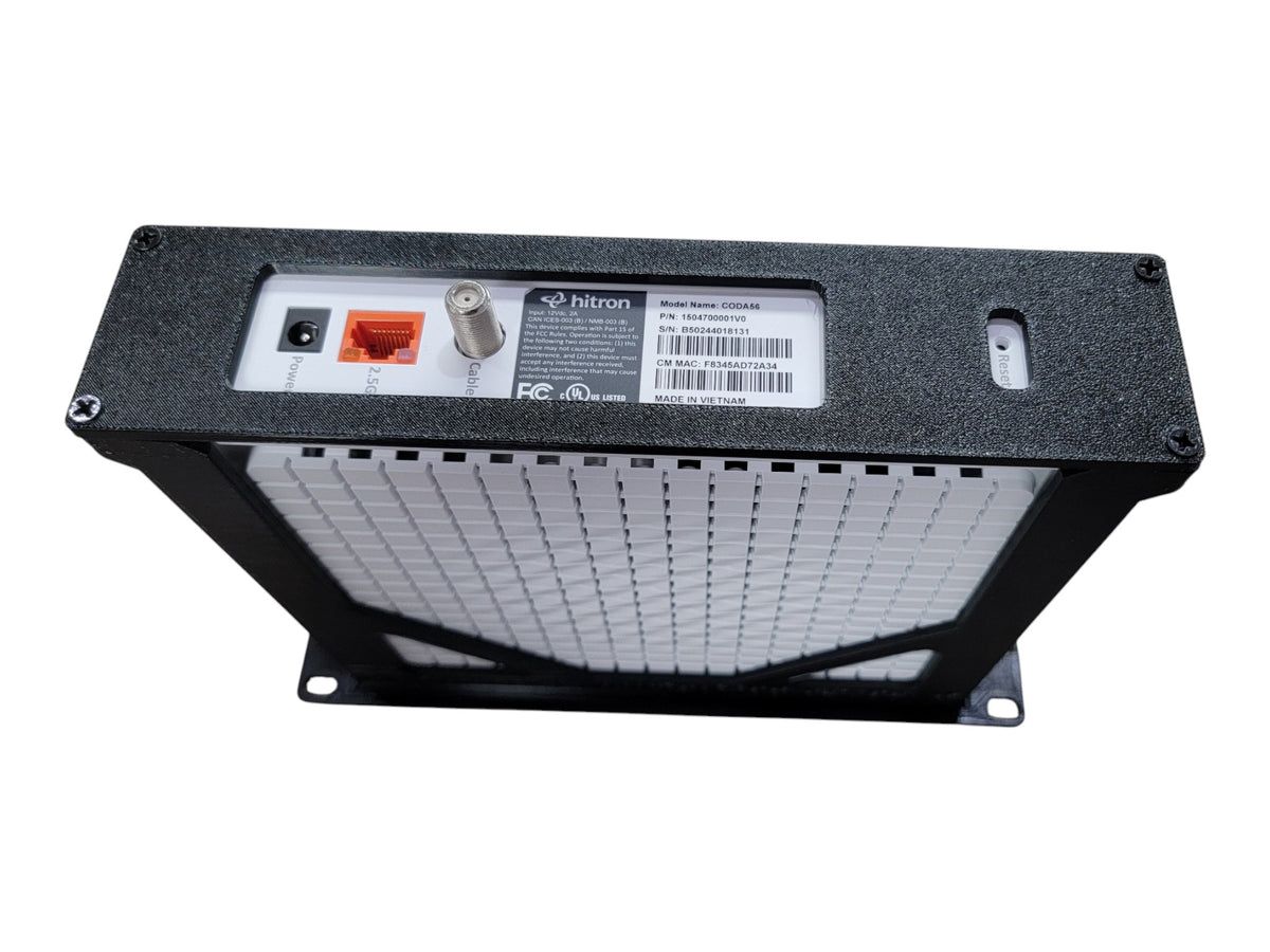 10" 1.5U Rack Mount Kit for Hitron CODA56 & CODA57 Cable Modem