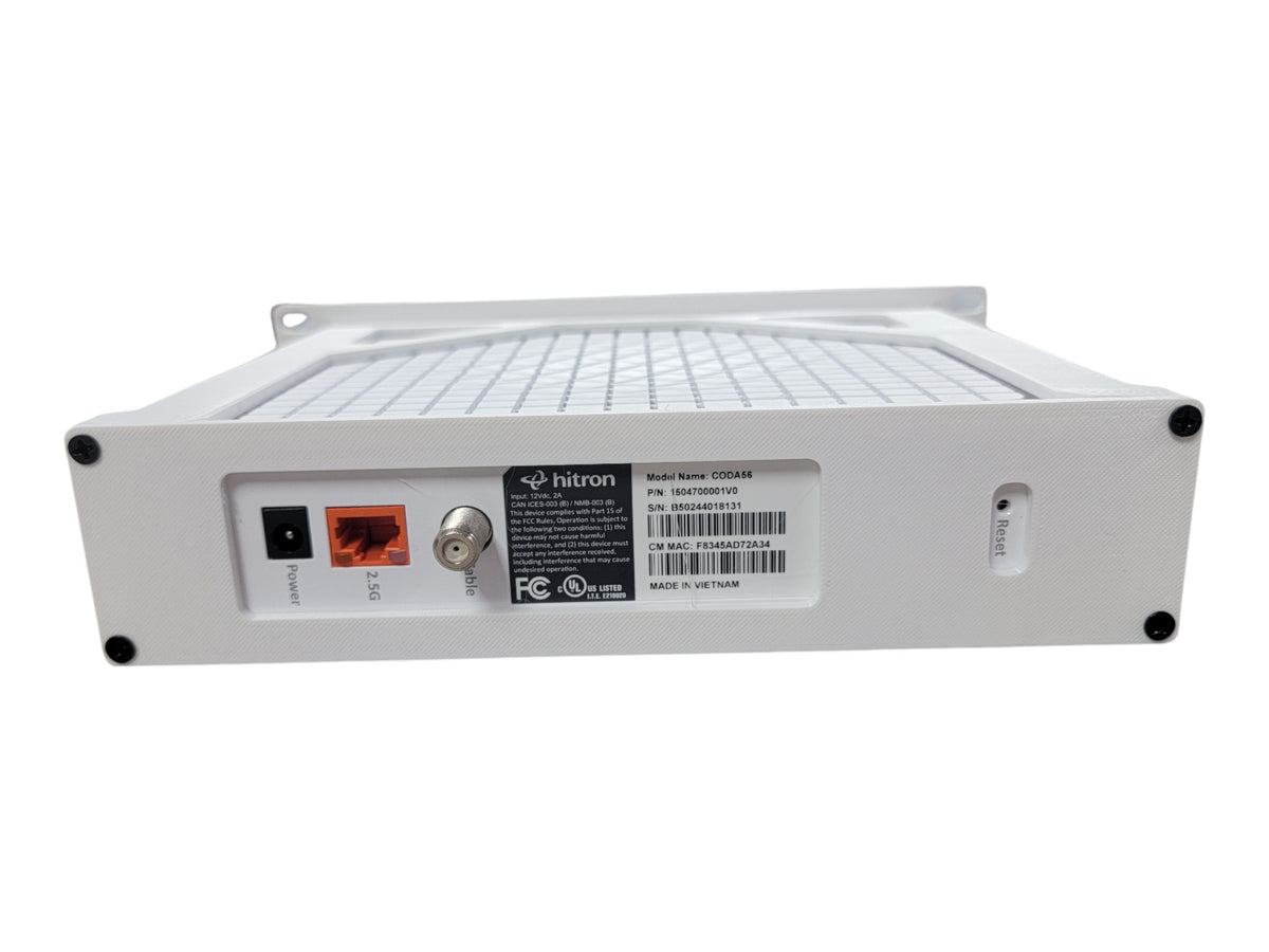 10" 1.5U Rack Mount Kit for Hitron CODA56 & CODA57 Cable Modem