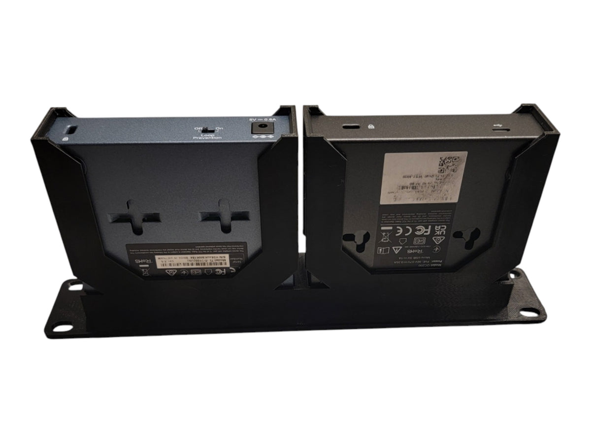 Blazin3D 10" 1U Dual Network Rackmount Kit for TP-Link Switches, fits OC200, TL-SG1005P, TL-SG105, TL-SG105E