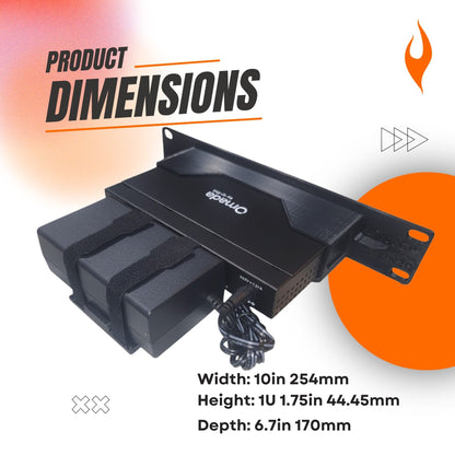10" Rack Mount for TP-Link Omada ES208GP