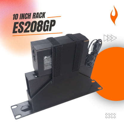 10" Rack Mount for TP-Link Omada ES208GP