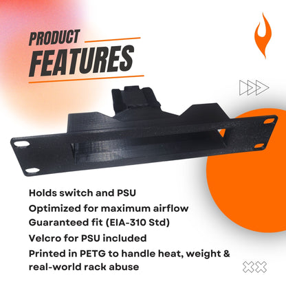 10" Rack Mount for TP-Link Omada ES208GP