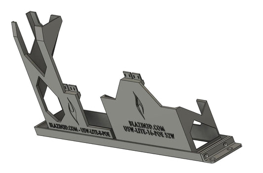 19" 1.5U Network Rack Mount for Unifi Lite 16 PoE Switch and Unifi Lite 8 PoE USW-Lite-8-POE